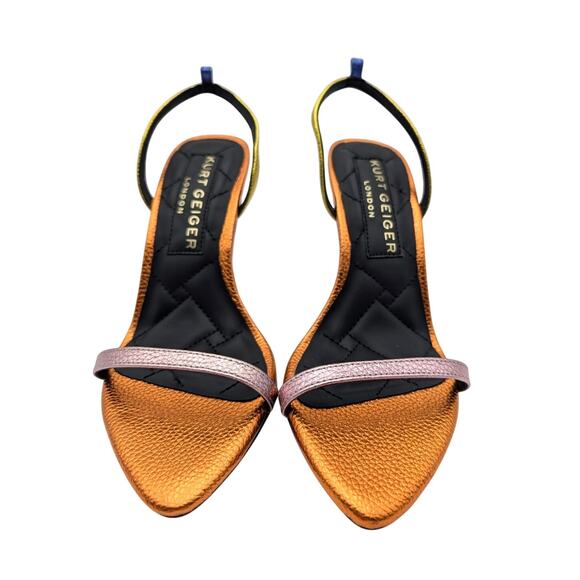 Kurt Geiger Brixton Heel Sandal Women's Open Miscellaneous Size US5.5 EU35.5 - Picture 2 of 9